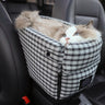 JORVHELMETPRO - Portable Pet Dog Car Seat Central Control Nonslip Dog Carriers Safe Car Armrest Box Booster Kennel Bed For Small Cat Dog Travel